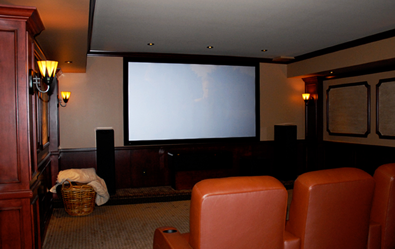Main Line home theater installation